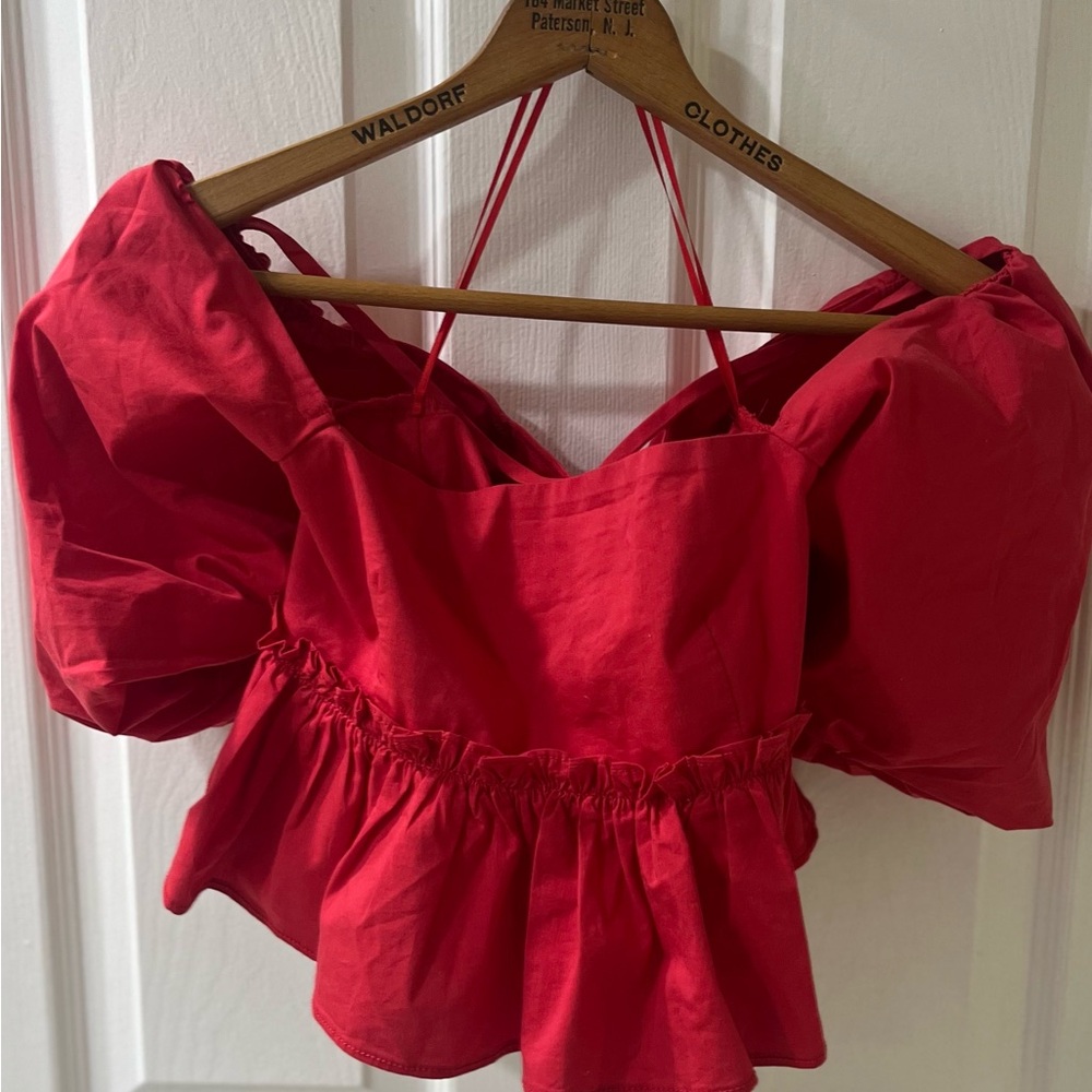 Red Women's Top